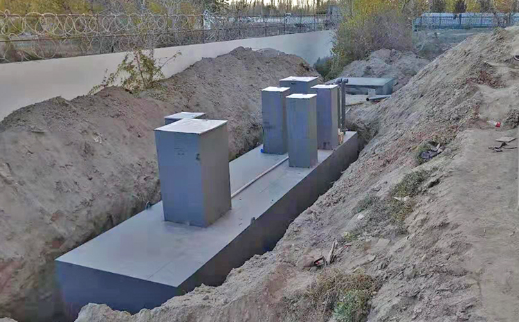 新疆新和縣AO一體化安裝完成(圖4)