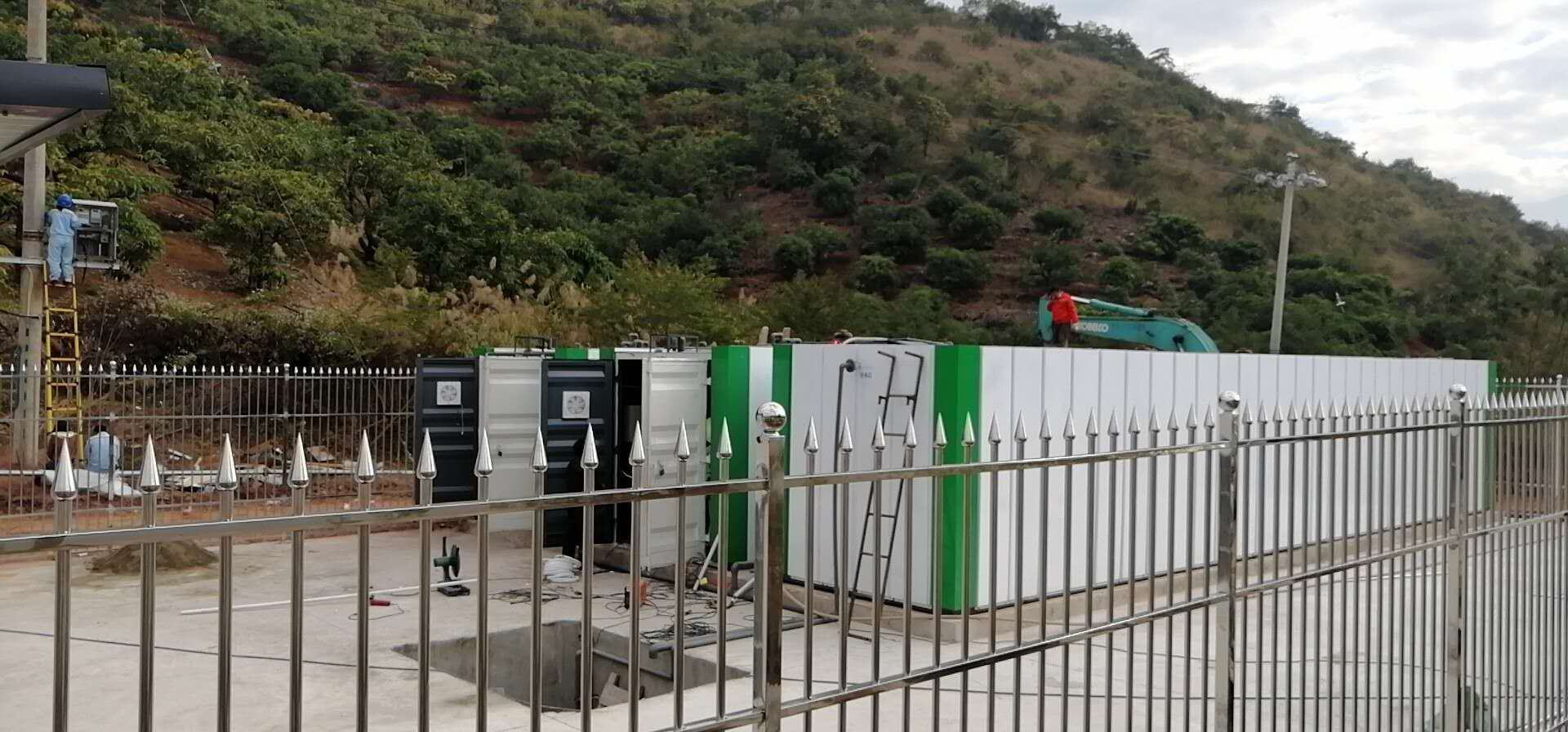 云南省玉溪市元江縣生活污水處理工程現(xiàn)場(圖2)