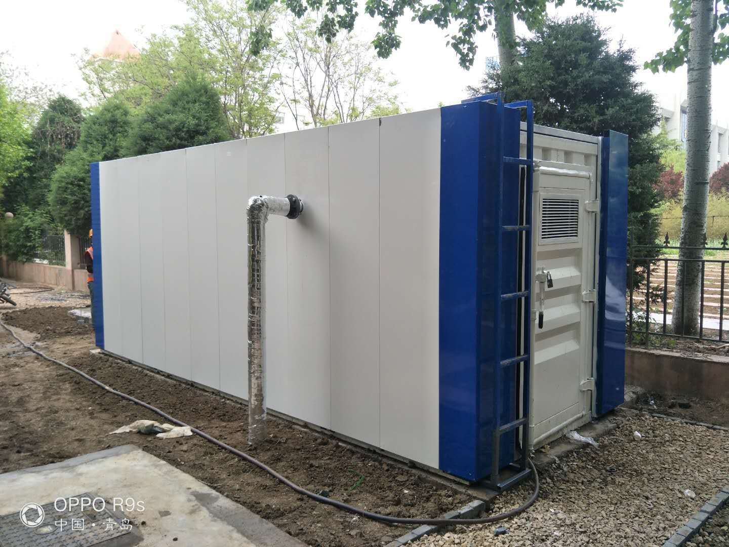 青島裝飾板一體化污水處理設(shè)備安裝完成(圖5) 青島裝飾板一體化污水處理設(shè)備安裝完成(圖5)