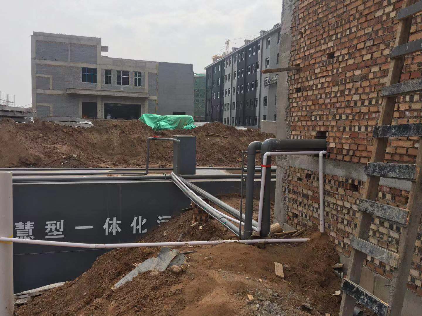 山西晉中地埋式一體化污水處理設(shè)備安裝(圖3)