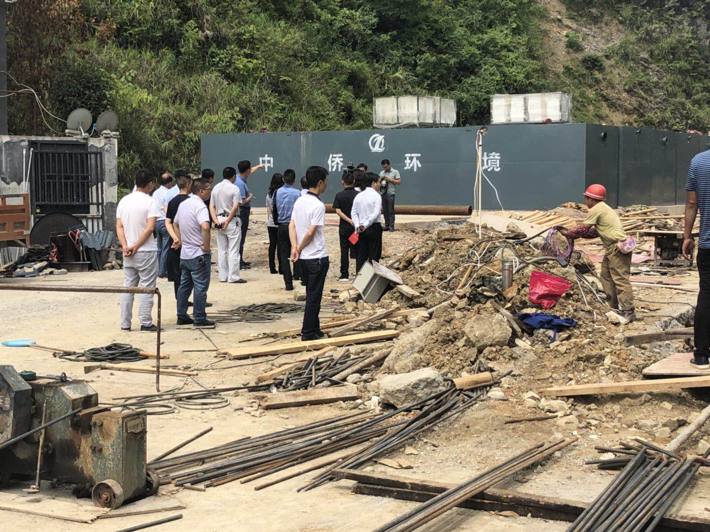 貴州印江河流域4000噸生活污水處理設備運行良好(圖1)